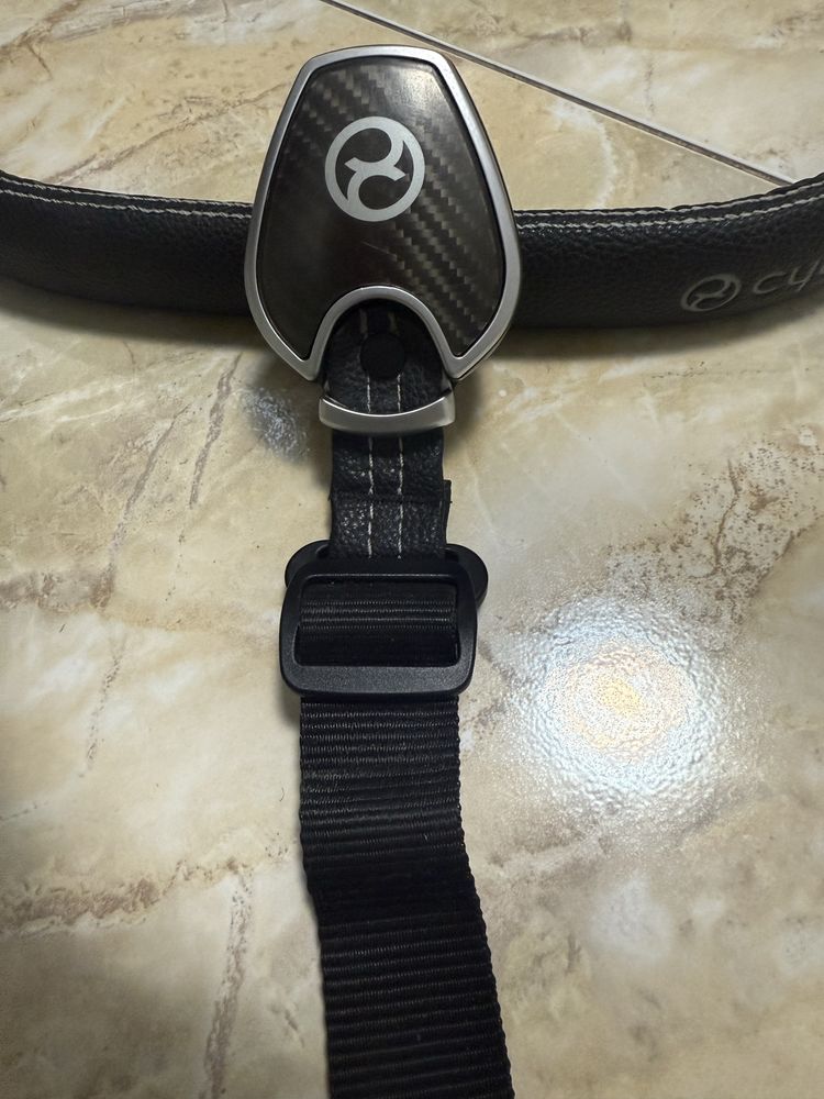 Cybex Priam Тока и Бъмпер в Черно и Кафяво Нови