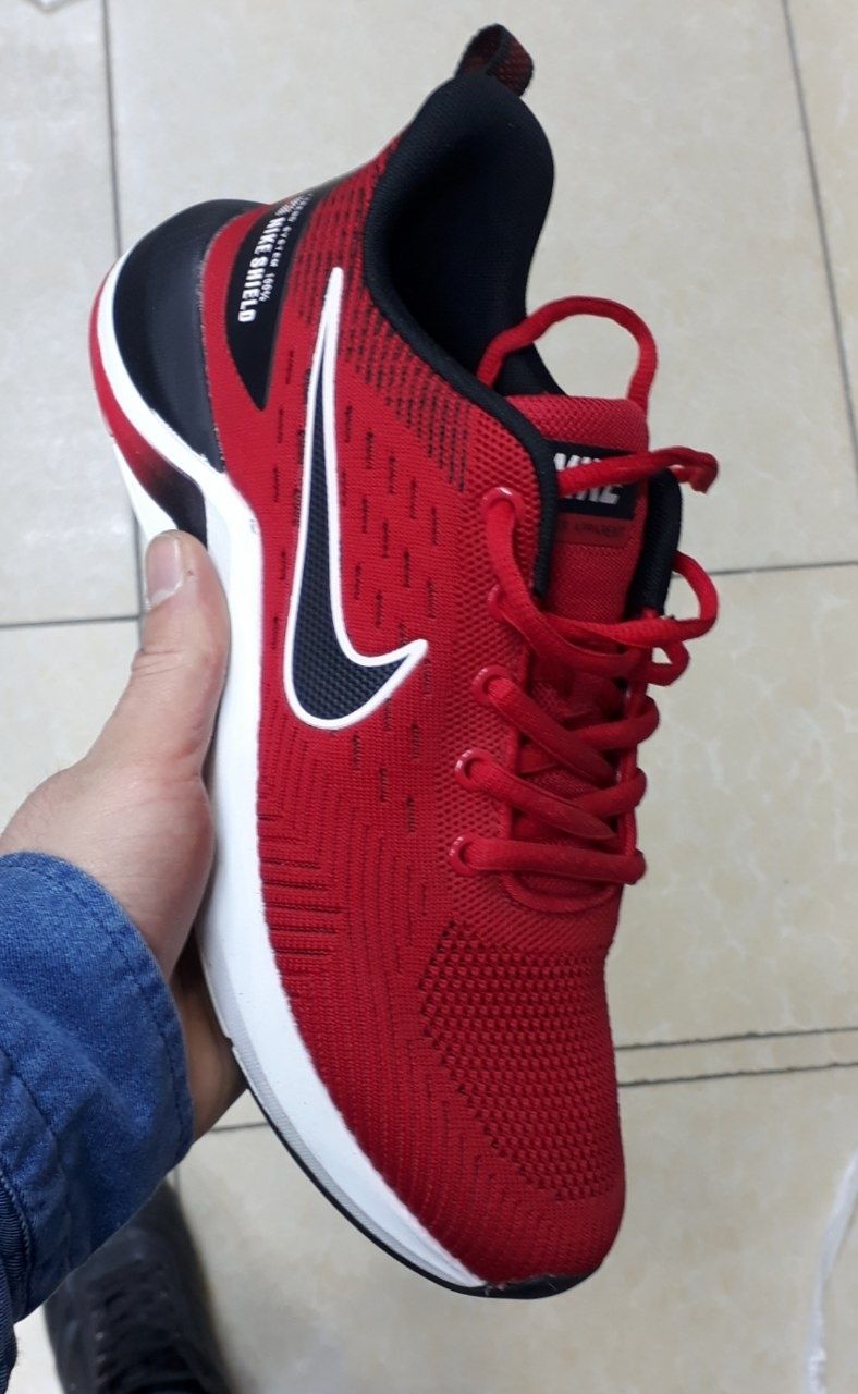Nike Zoom Мужские кроссовки летние красные с белым.