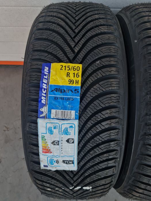 Нови зимни гуми 4 броя MICHELIN Alpin5 215 60 R16 дот 1424