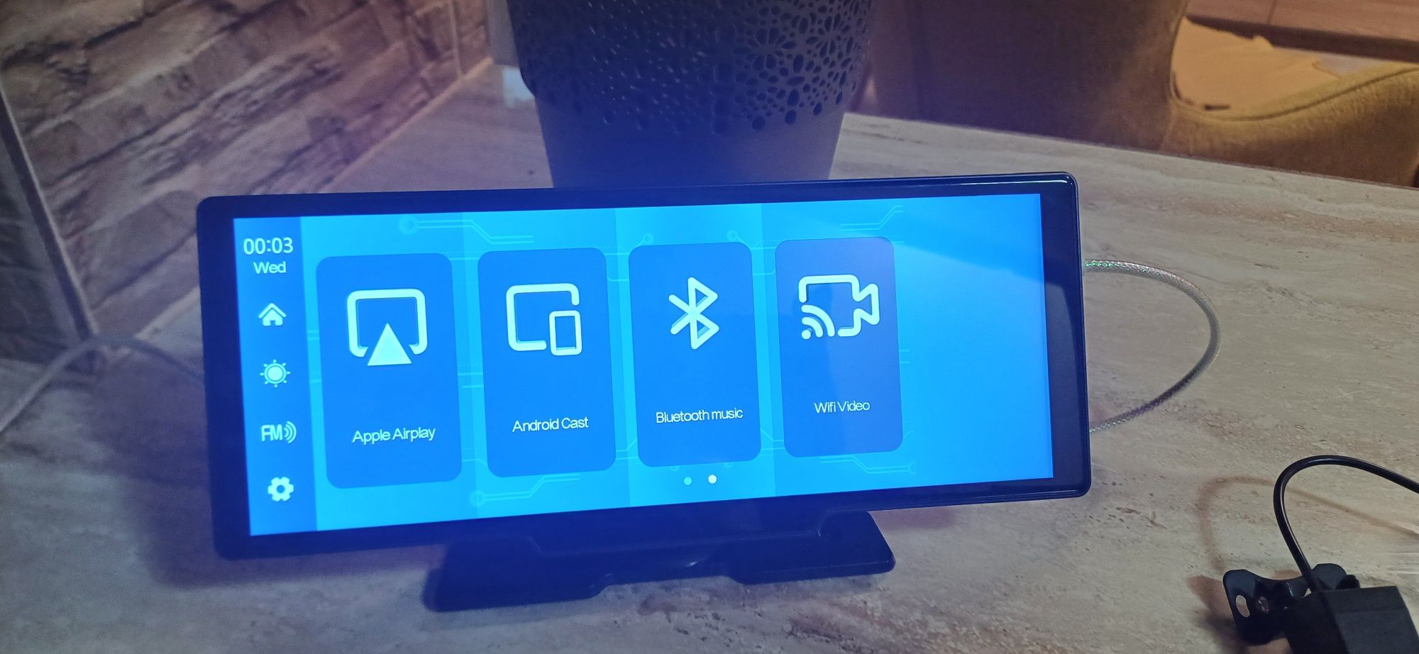 Преносима мултимедия  CarPlay/Android Auto + Допълнителна камера