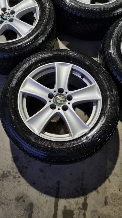 Jante aliaj si anvelope de iarna Goodyear 255/55R18 runflat