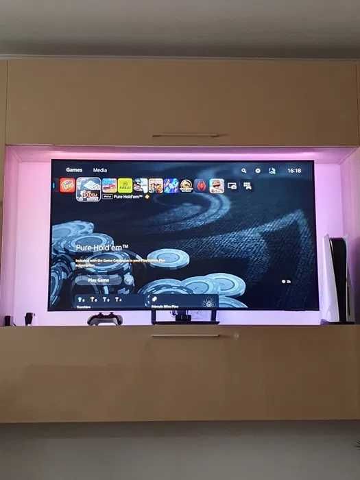 TV Samsung QLED 55Q70B, 138 cm, 120hz.