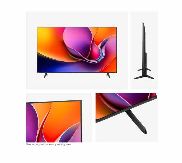 Нов телевизор Hisense 50" A6Q, 4K Ultra HD 3840x2160, DLED,