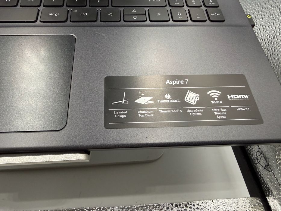 Laptop gaming Acer Aspire 7 i7-1260p, 16 GB DDR4, RTX 3050Ti
