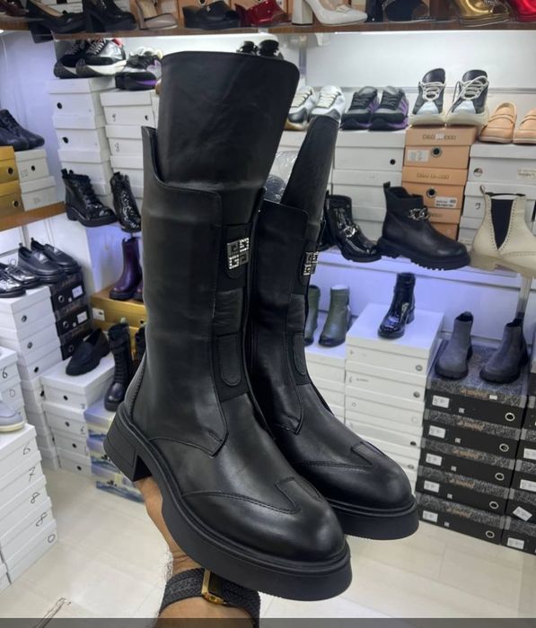 Продам сапоги зимние. Турция. Натуральная кожа, натуральный мех.