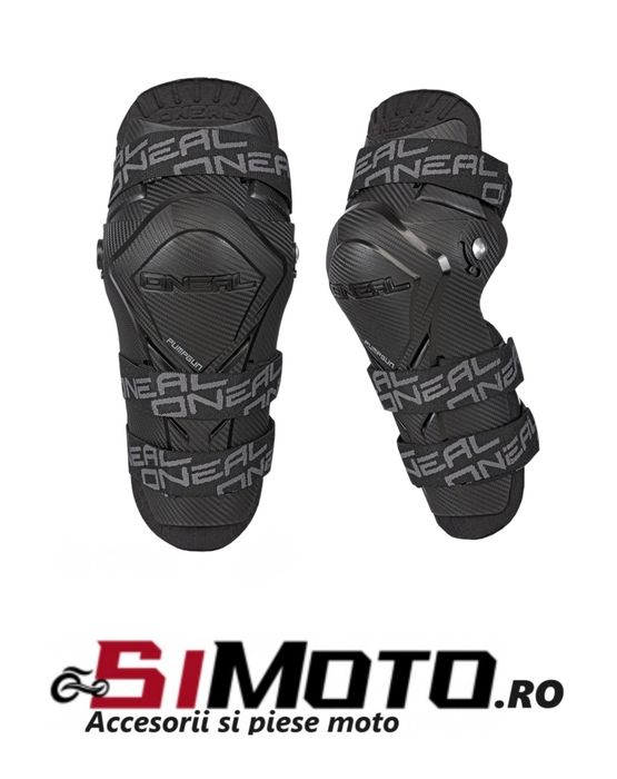 Genunchiere O'Neal Pumpgan Carbon Look moto ATV protecții genunchi