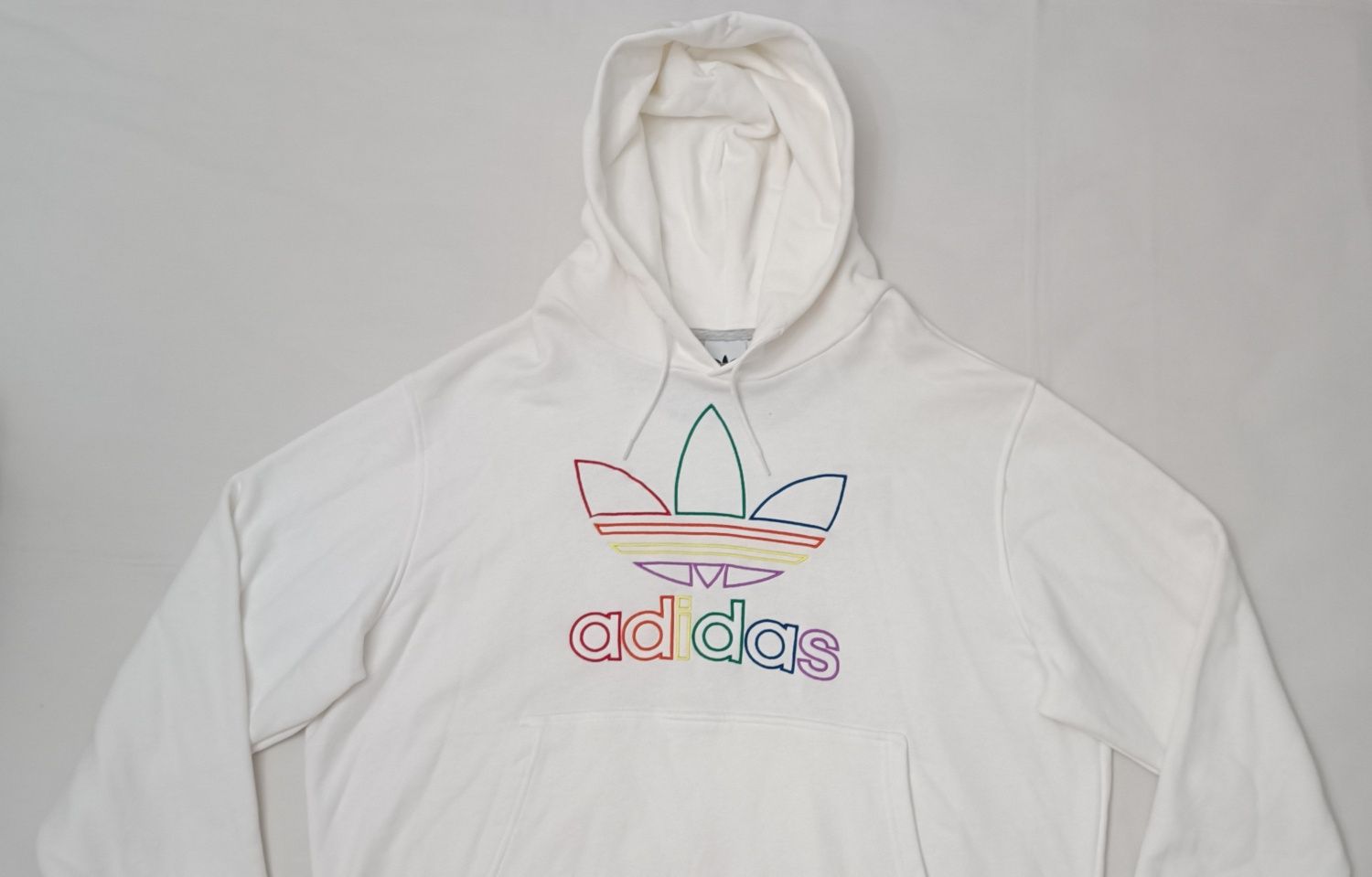 Adidas Originals Pride Trefoil Hoodie оригинално горнище 2XL Адидас