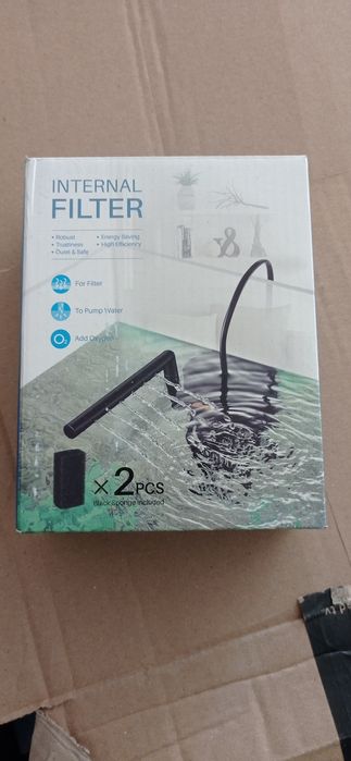 Filtru intern pentru acvarii de 60L