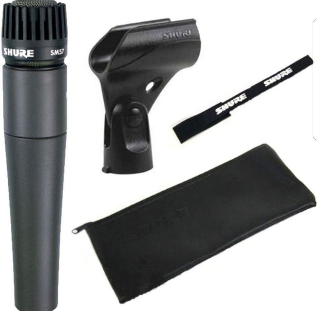 Microfon dinamic profesional cu fir Shure SM 57