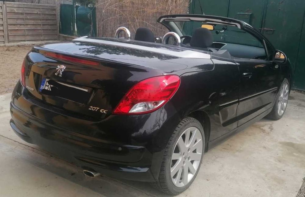 Peugeot 207cc 1.6 benzina 120cp (decapotabil)