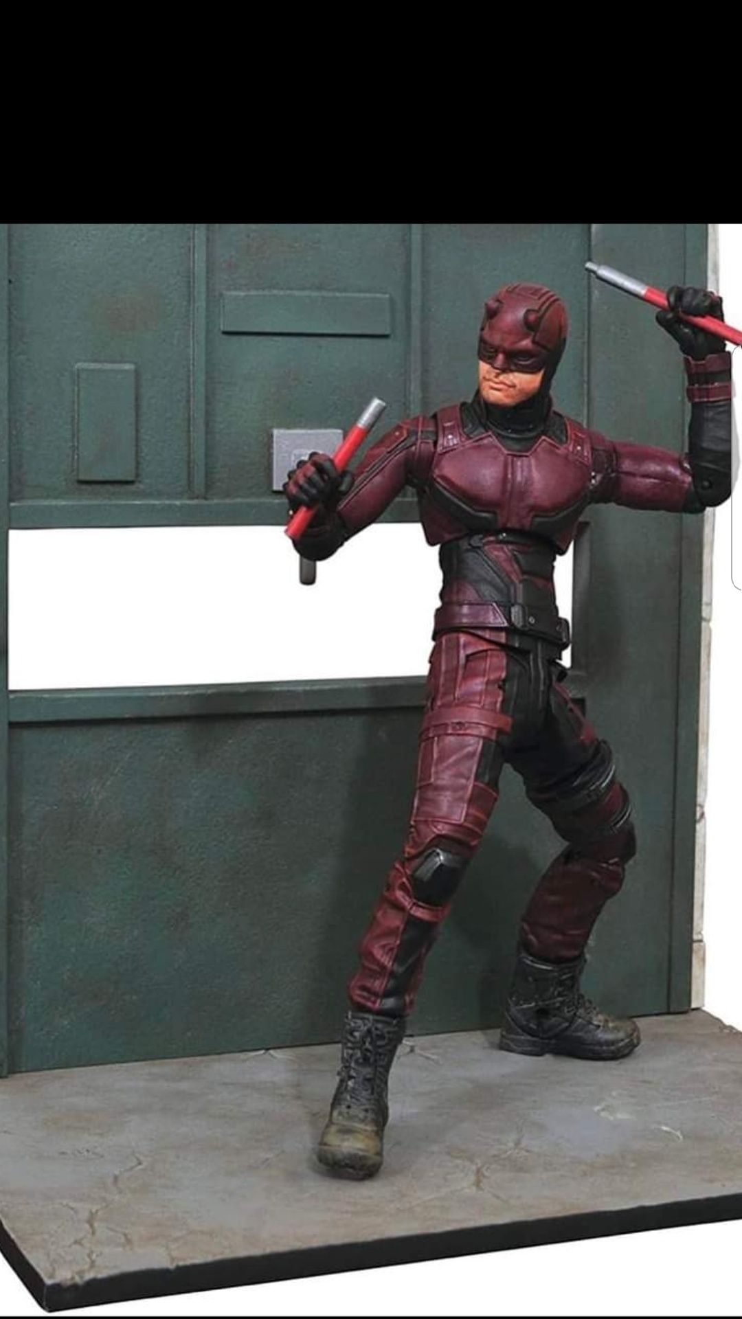 Figurina Daredevil diorama Marvel