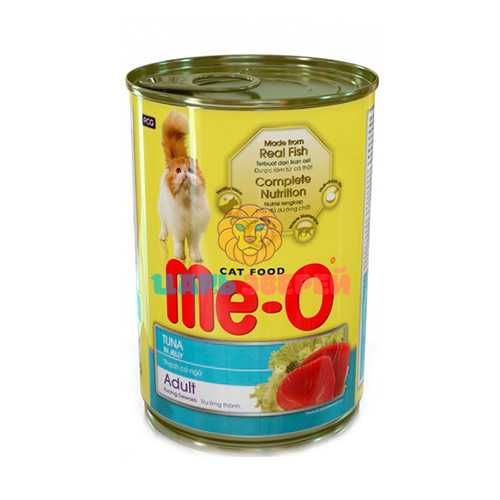 ME-O (МЕ-О) - Корм для взрослых кошек, 400 г банка