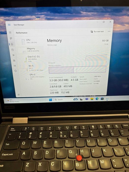 HOPE AMANET P2-Lenovo X380 Yoga I5 gen8 /256 SSD/8 GB RAM
