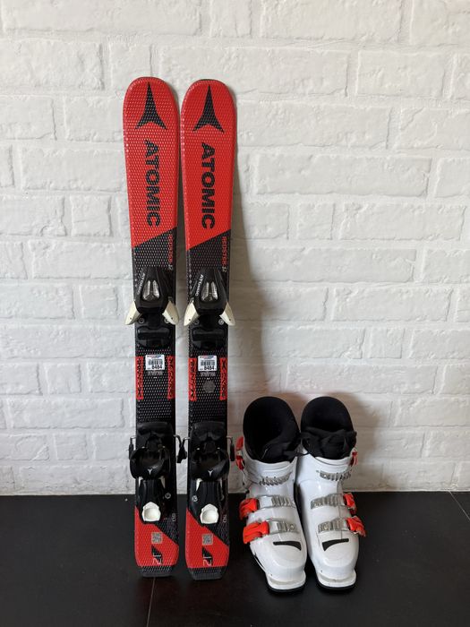 Детски ски ATOMIC J2 и Детски ски обувки ROSSIGNOL