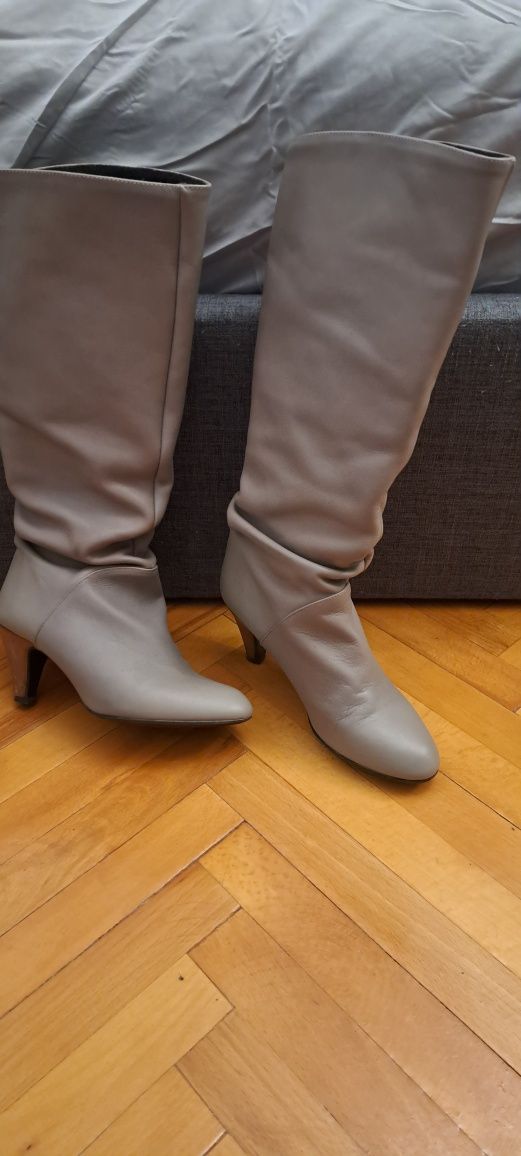 Cizme piele Zara, marimea 37