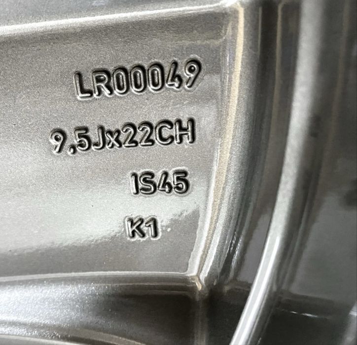 Jante Land Range Rover Discovery 5 R22 Originale L462