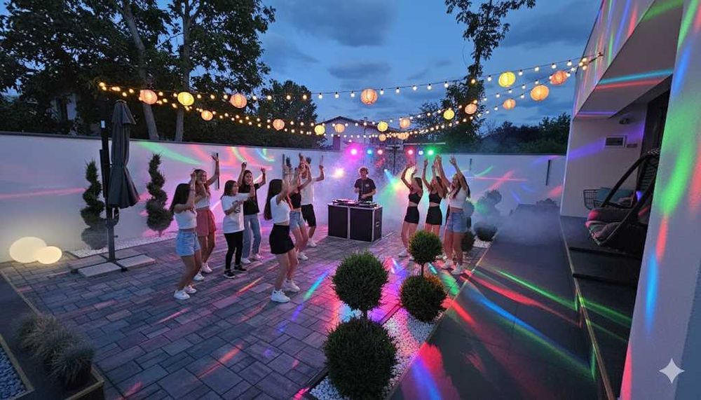 Locatie Petreceri Copii Vila Snagov, Terasă pe Acoperiș, Parcare