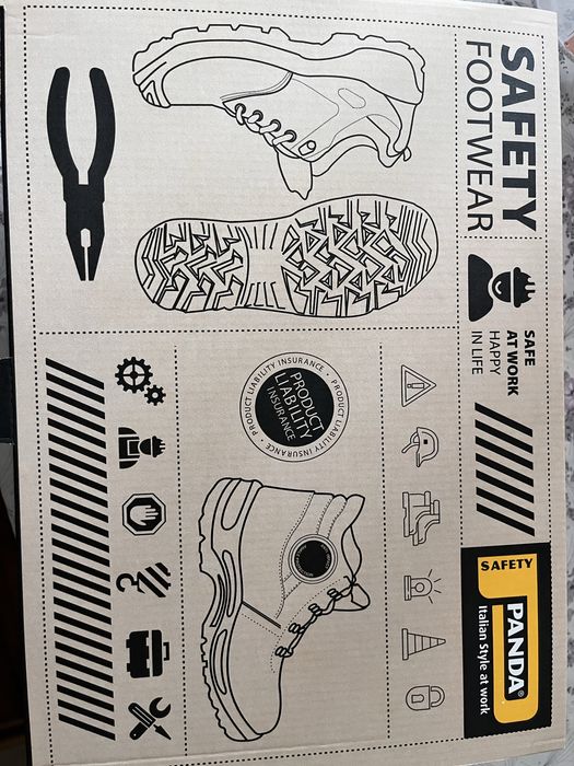 Работни обувки Панда!