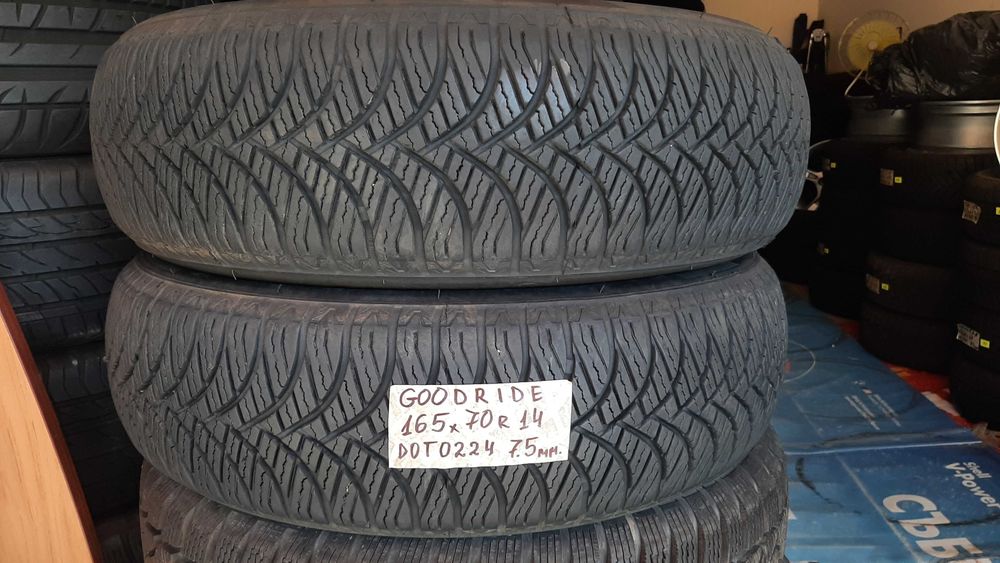 14 цола ЗИМНИ ГУМИ 165X70R14;175X65R14;185X60R14  --- 1