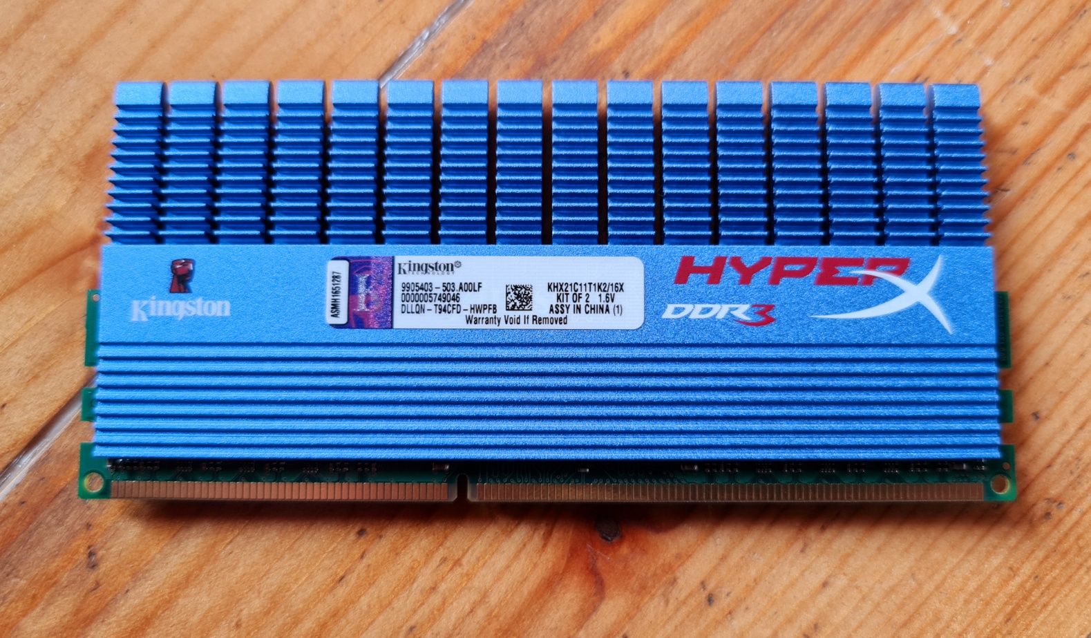 Kit RAM gaming 16GB sau 32GB DDR3 2133MHz CL11 1.6v Blue