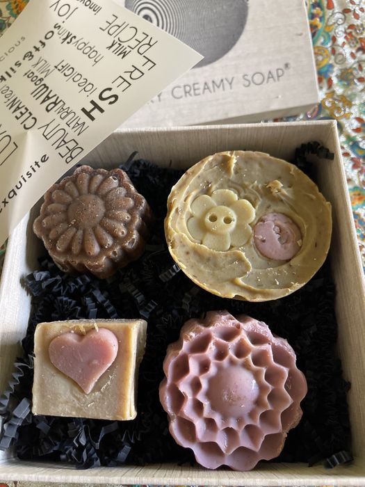 Cutie cu sapun din ingrediente naturale