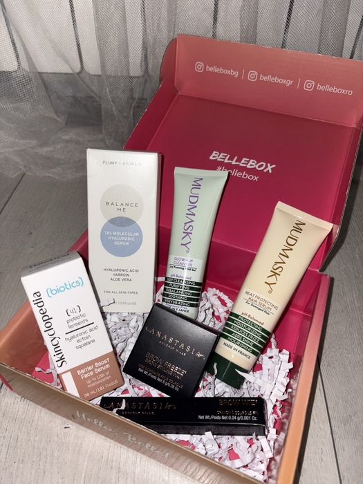 Кутия Bellenox с продукти Anastasia Beverly Hills