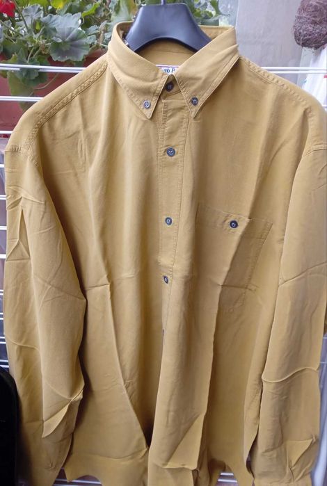 Camasa de barbati de matase naturală 100%, mărime XL