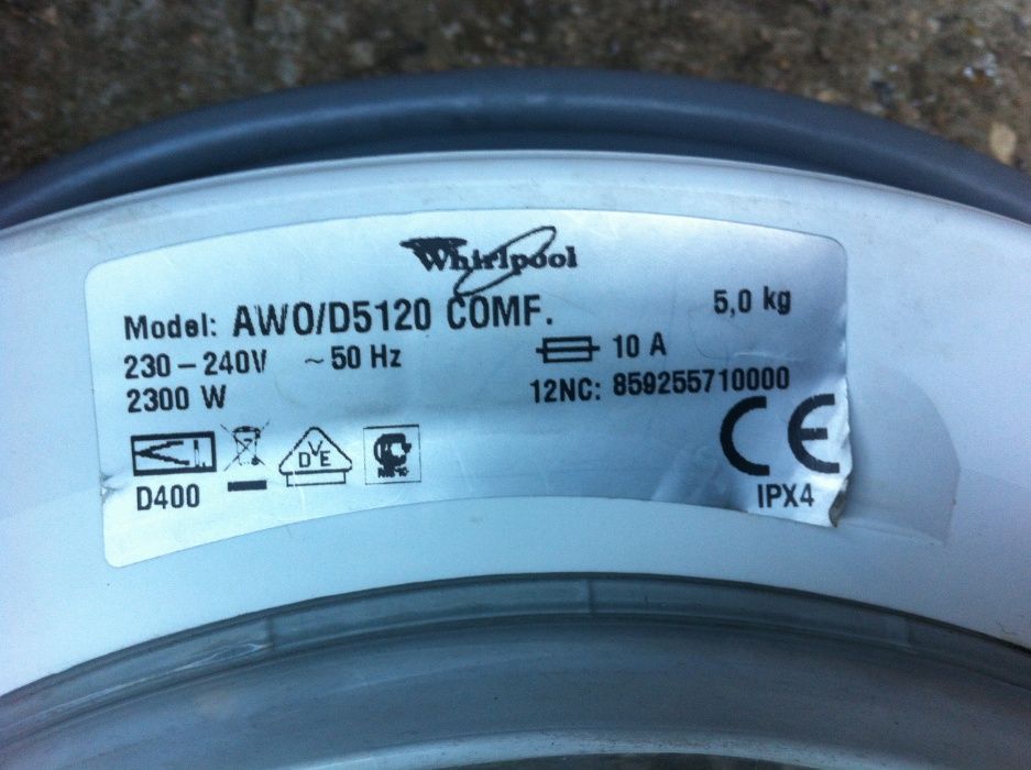 Пералня Whirlpool AWO/D5120 Comfort НА ЧАСТИ