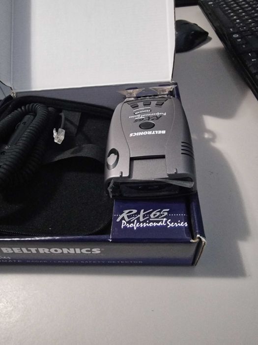 detector radar beltronics  rx 65 nou