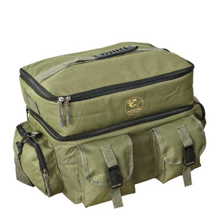 Geanta mare pentru accesorii pescuit la crap B34 BARACUDA  48x33x30cm