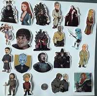 Set de 20 stickere- personaje Game of Thrones