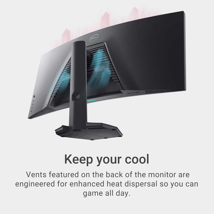 Dell S3422DWG Curved Gaming Monitor - 34 Inch 1800R Curved 144Hz
