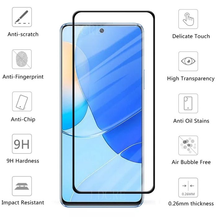 5D Стъклен Протектор за дисплей за Huawei Nova 9 SE