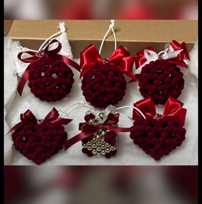 Новогодние игрушки. Ручная работа