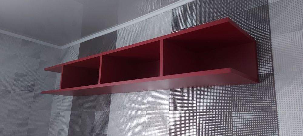 Полка красная производство Екатеринбург