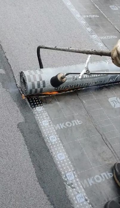 Качественный ремонт крыши мягкой кровли город Актобе