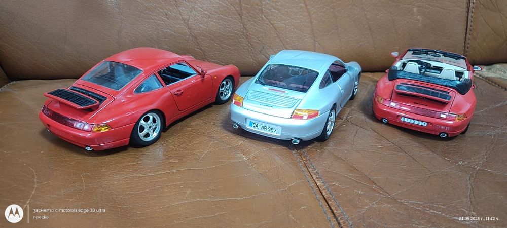 Колекционерски колички  Porsche 1:18
