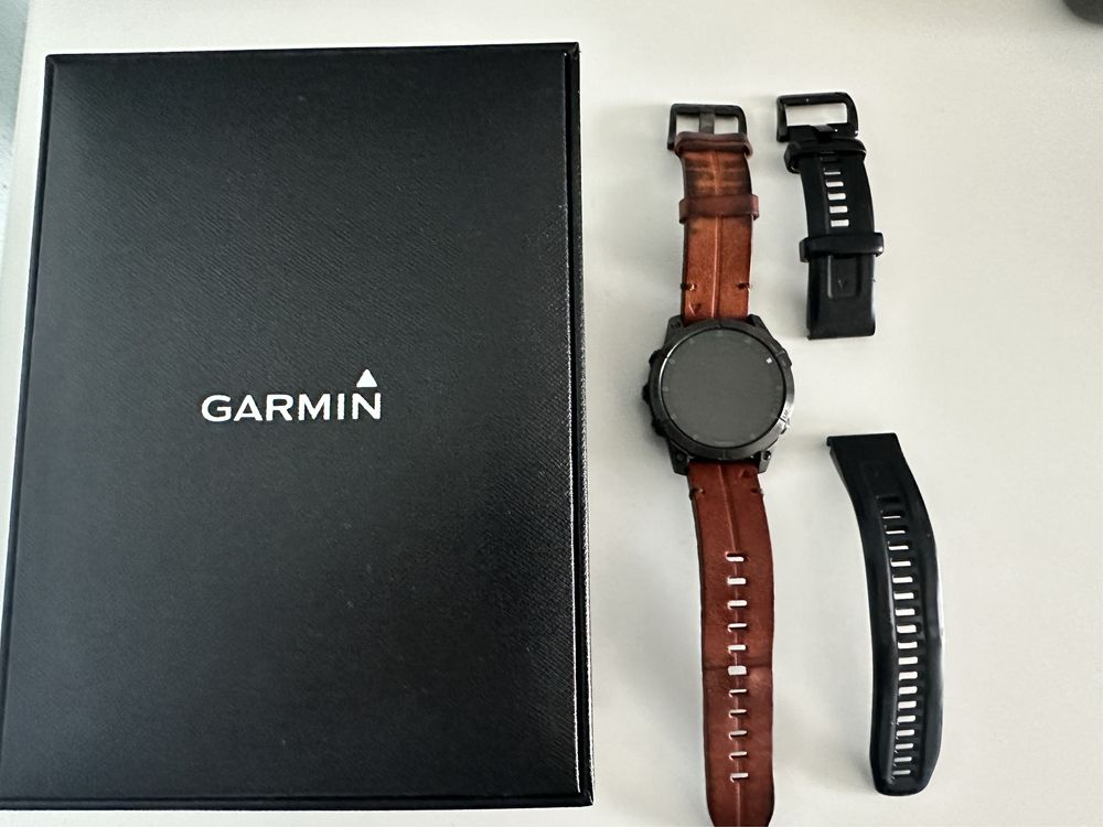 Ceas Garmin Epix (Gen 2) – editia Sapphire | 47 mm, Titan negru