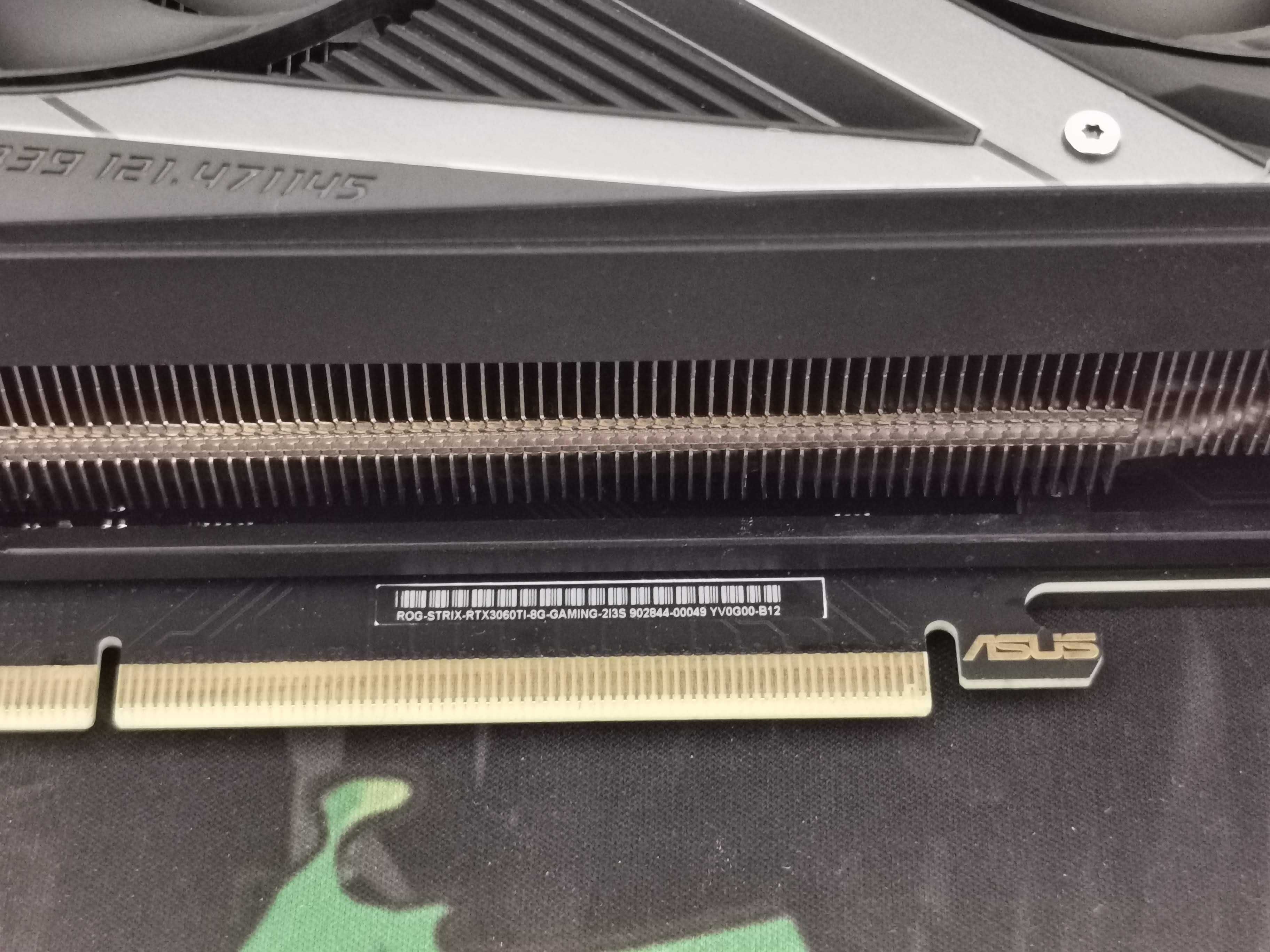 Asus RTX 3060Ti ROG Strix OC, 8GB GDDR6, 256-bit