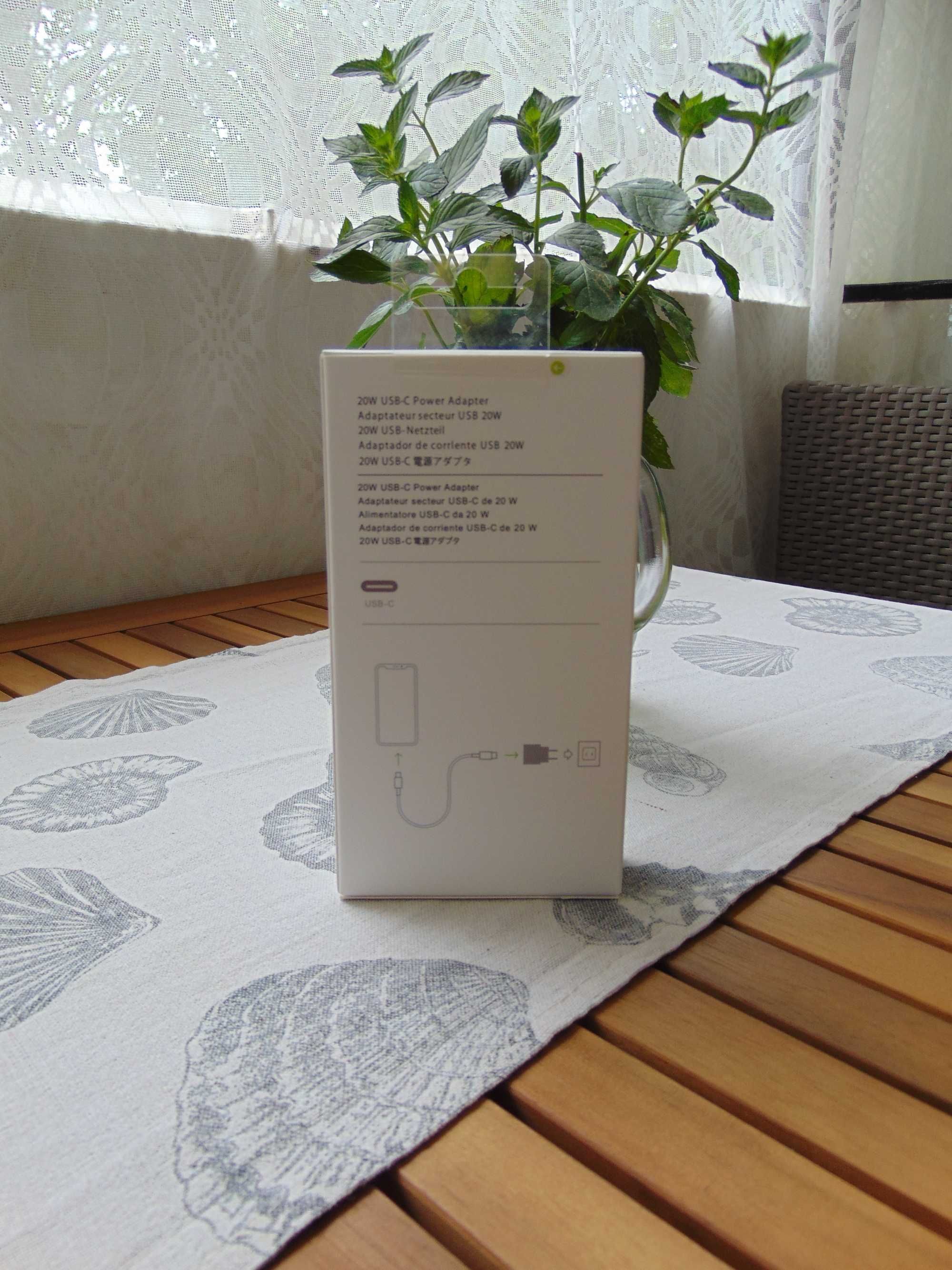 Зарядно за iPhone 20W Адаптер + Кабел