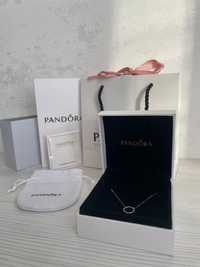 Цепочка подвеска Пандора Pandora серебро 925 проба