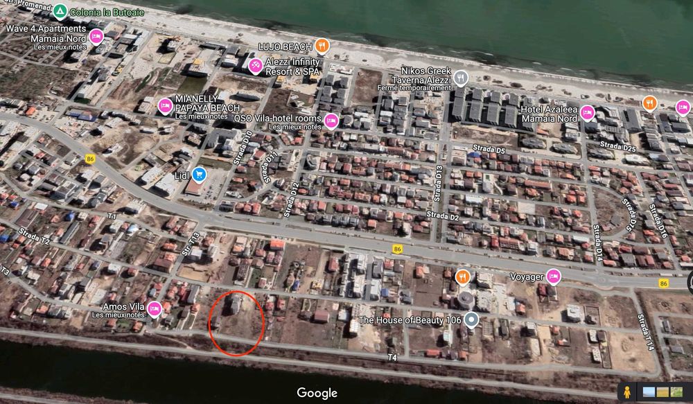 Teren Mamaia Sat 707 m2 (accept variante apartament)