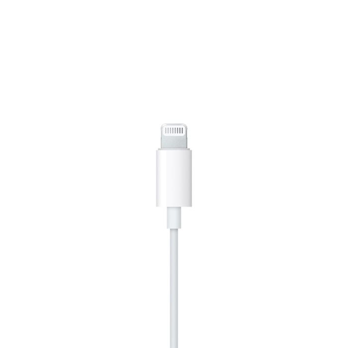 Apple Earpods with Lightning Connector - оригинални слушалки с управле