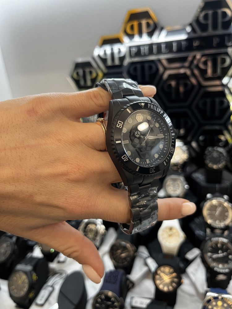 Мъжки часовник Philipp Plein THE $KULL DIVER 44мм