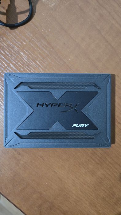 Ssd hyperx fury 480GB RGB