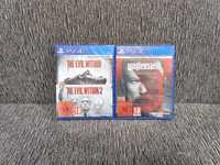Wolfenstein Alt History collection, Evil Within 1+2 PS4