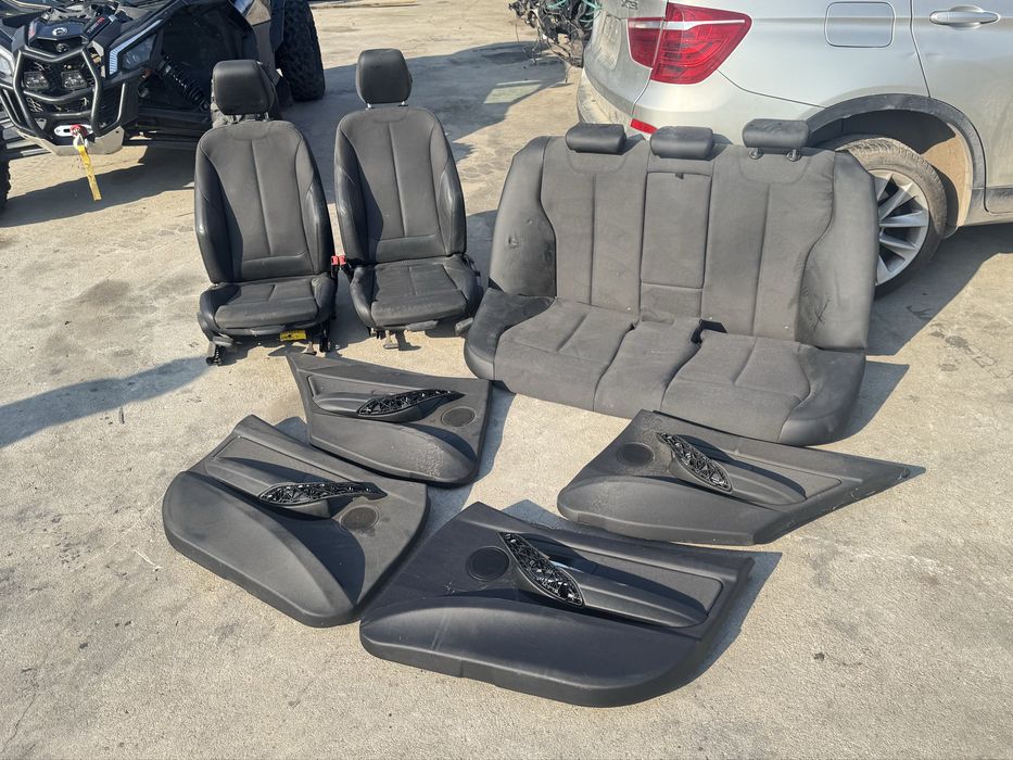 BMW F30 кожен салон