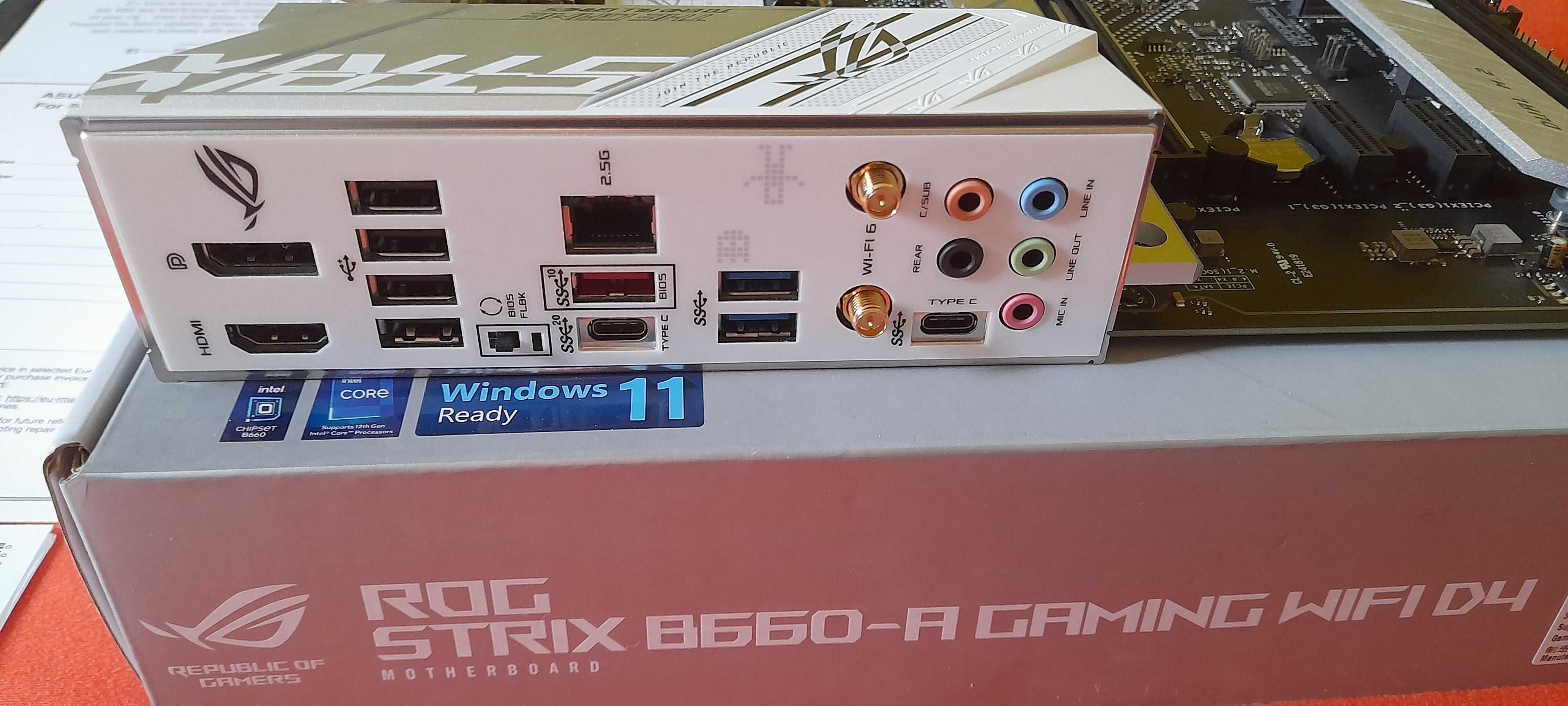 Дънна платка Asus ROG STRIX B660-a D4