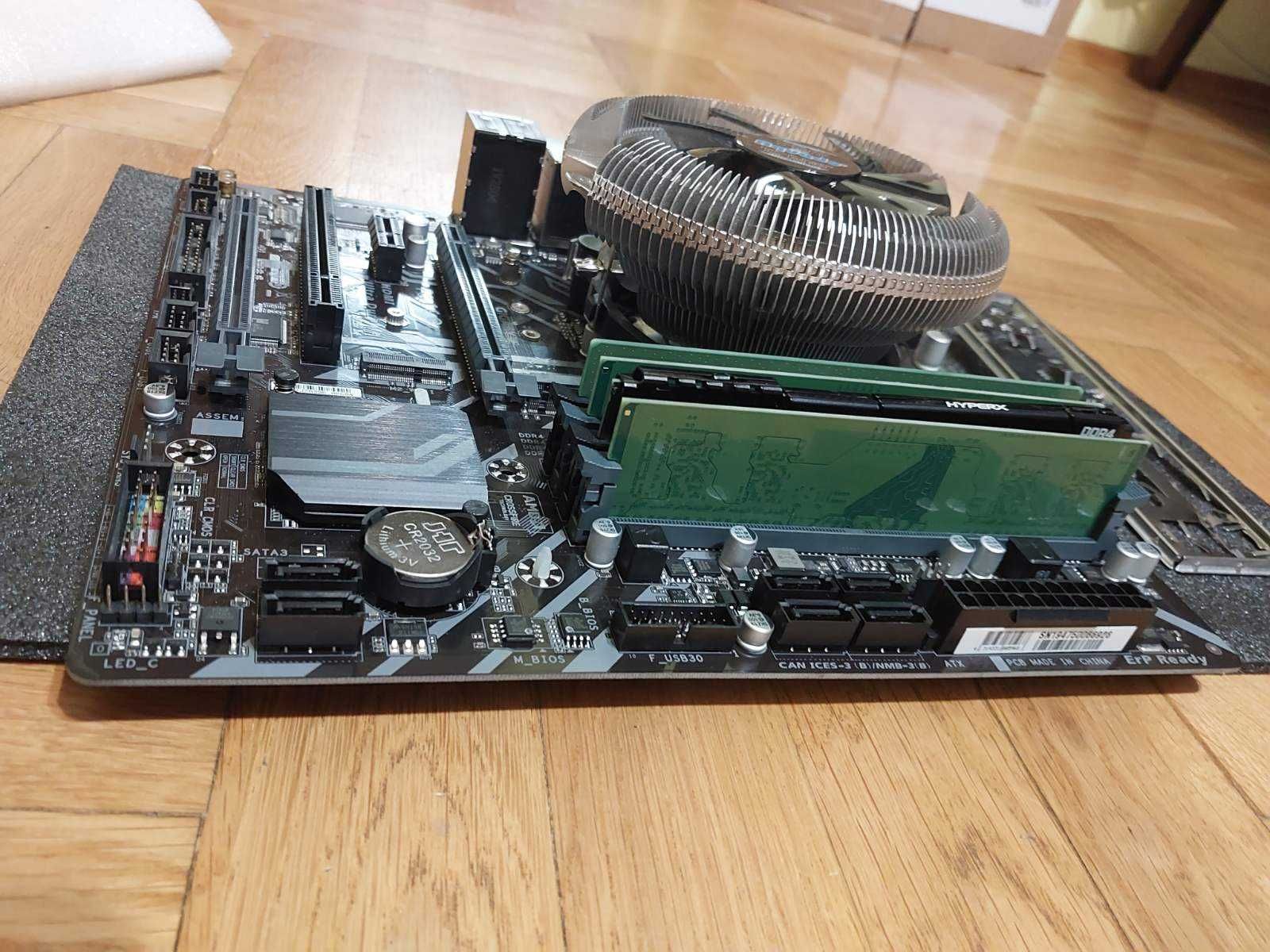 Intel I5 9500 + Gigabyte B365M D3H + 20GB DDR4 2666Mhz