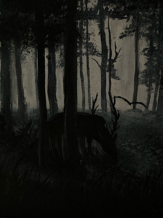 Tablou pictat manual